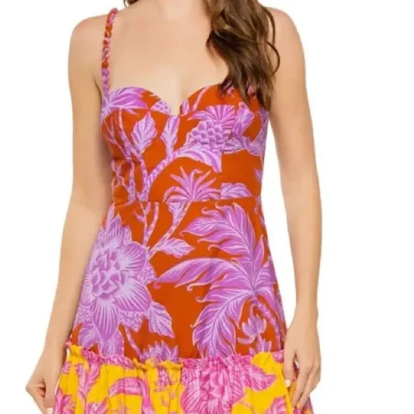 Tropical Flowers Tropical Swing Dress Tropical Swing Mix Cotton Midi Dress In Multicoloured Farm Rio Mytheresa Tropical Flowers Tropical Swing Dress Tropical Swing Mix Cotton Midi Dress In Multicoloured Farm Rio Mytheresa